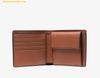  Ví Nam Michael Kors Cooper Pebbled Leather Billfold Wallet With Coin Pouch 36T4LCOF3L 