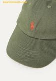  Mũ Lưỡi Trai Polo Ralph Lauren The Iconic Cotton Chino Ball Cap 59 mint olive 