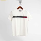  Áo Thun Tommy Hilfiger Crew Neck Logo Panel T-Shirt Trắng 