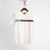  Áo Thun Tommy Hilfiger Crew Neck Logo Panel T-Shirt Trắng 