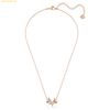  Bông Tai , Khuyên Tai Swarovski Idyllia Lilia necklace Butterfly, White, Rose gold-tone plated 5636422 