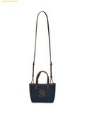  Túi Đeo Chéo MLB Classic Monogram Denim Embossed Mini Crossbody Bag New York Yankees 3ACRDM16N-50INS Indigo 