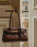  Túi Xách JW PEI Yara Shoulder Bag - Dark Brown 