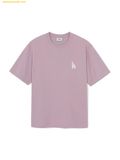  Áo Phông MLB Basic Street Color Letter Oversized Short Sleeve T-shirt LA Dodgers Lavender 3ATSB1563-07LDL 