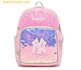  Balo MLB Shiny Backpack Set 7FBK0033N-50PKL Màu Hồng (Set Balo + Túi Tote) 