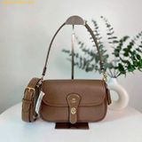  Túi Đeo Vai Coach Hadley Shoulder Bag Dark Stone CY683 