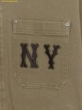  Áo Khoác Kaki MLB Coopers Washed Work Jacket New York Yankees 3AJPB0154-50BGD 