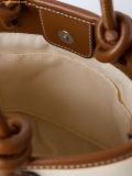  Túi Đeo Chéo WHOAU Canvas 2-way Tote Bag Màu Trắng Kem 