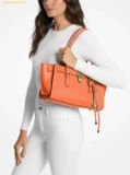  Túi Xách Michael Kors Hamilton Moderne Small Leather Satchel Mimosa 30F5GNXT0L 