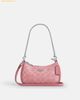 Túi Đeo Vai Coach Teri Mini Crossbody Bag In Signature Canvas CW323 Hồng Logo