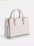  Túi Tote Vông COACH Maggie Small Tote Bag Chalk CY668 