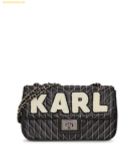  Túi Đeo Chéo Karl Lagerfeld Agyness Shoulder Bag LH9HB283 Quilted Patches Đen 