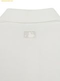  Áo Polo MLB Basic Comfortable Fit Collared T-shirt New York Yankees 3APQB0163-50IVS Ivory 