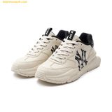  Giày Thể Thao MLB TChunky Runner Classic Monogram New York Yankees 3ASHCRM3N-50BKS 
