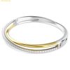  Vòng Tay Swarovski Hyperbola bangle Round cut, White, Mixed metal finish 5689721 