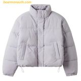  Áo Khoác Phao WHOAU High Neck Short Puffer Padding WHJPE4V15F - Tím 
