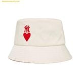  Mũ Bucket MLB Heart Bucket Hat Boston Red Sox Ivory - SKU: 3AHTH013N-50IVS 