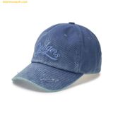  Mũ Lưỡi Trai MLB Vintage Culsive Unstructured Ball Cap LA (Ptn. Indigo) 3ACPVL64N-07INP 