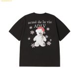  Áo Phông ADLV Snow Bear Short Sleeve T-Shirt Đen 