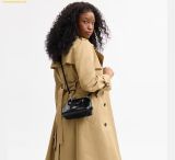  Túi Đeo Chéo Coach Lara Mini Satchel Bag Black CEA01 