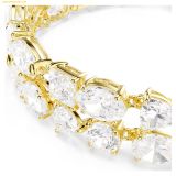  Vòng Tay Swarovski Mesmera bracelet Mixed cuts, White, Gold-tone plated 5743827 