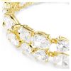  Vòng Tay Swarovski Mesmera bracelet Mixed cuts, White, Gold-tone plated 5743827 