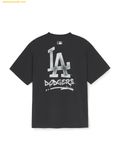  Áo Phông MLB LA Dodgers Basic Street Logo Overfit Short Sleeve T-Shirt 3ATSB5153-07CGS 