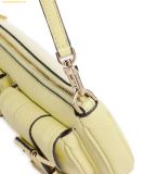  Túi Đeo Vai Michael Kors Zoe Small Shoulder bag grained cow leather lemon 
