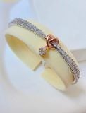  Vòng tay Swarovski Lifelong Heart bangle 5516544 White 