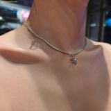  Dây Chuyền Swarovski Ariana Grande x Swarovski choker Mixed cuts, Flower, Multicolored, Rhodium plated 5749189 
