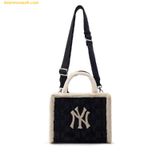  Túi Tote Vuông MLB Monogram Mustang New York Yankees Black 3AORS1036-50BKS 