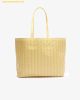  Túi Tote Lacoste Zely Tote with Pouch Yellow - Size L - Vàng - NF4344ZE 