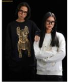  Áo Sweater LifeWork Gold Big Radog Màu Đen 