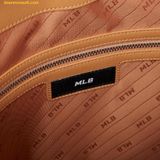  Túi Tote MLB Monotive Coated Canvas Vertical Tote Bag Boston Red Sox Sand - 3AORM053N-43SAS 