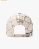  Mũ Lưỡi Trai MLB Jacquard Dia Monogram New York Yankees Ball Cap 3ACPM044N Trắng 