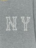  Áo Hoodie Zip MLB Coopers Back Big Logo Overfit Hoodie NY (D.Melange Grey) 3ATRB3044-50MGD 