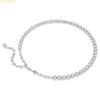  Dây Chuyền, Vòng Cổ Swarovski Imber Tennis necklace Round cut, White, Rhodium plated 5682595 