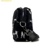  Túi Đeo Chéo MLB Dia Monogram Fur Cross Bag New York Yankees 3ACRM1026-50BKS Màu Đen 
