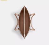  Túi Tote Coach Mollie Tote Bag In Signature Canvas CV967 Silver 