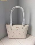  Túi Tote Coach Fiona Zip Tote Bag With Star Print Chalk Multi CCL43 