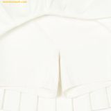  Chân Váy Xếp Ly MLB Women's Sporty Varsity Pleated Skirt LA (Cream) 3FSKV0143-07CRS 