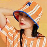  Mũ Bucket MLB Bucket Jacquard New York Yankees 3AHT28223-50ORL Màu Cam 