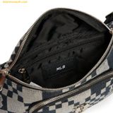  Túi Đeo Hông MLB Checkerboard Jacquard Hip Sack B (Black) 3AHSM082N-43BKS 
