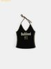 Áo Yếm Badblood Vintage Club Halter Tank - Black w-tnk25-025