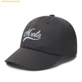  Mũ Lưỡi Trai MLB Culsive Lettering Unstructured Ball Cap NYM (Charcoal Grey) 3ACPVL34N-09CGS Đen Xám 