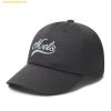 Mũ Lưỡi Trai MLB Culsive Lettering Unstructured Ball Cap NYM (Charcoal Grey) 3ACPVL34N-09CGS Đen Xám