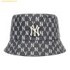 Mũ Bucket MLB Monogram Classic Reversible Bucket Hat NY (Đen) - 3AHTM022N-50BKS