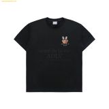  Áo Phông ADLV Rabbit Bear Doll Logo Short Sleeve T-Shirt Đen 