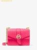 Túi Đeo Chéo Michael Kors Greenwich Small Studded Quilted Crossbody Bag 32S2LGRC5Y Fuchsia