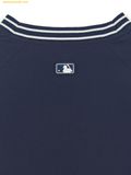  Áo Tay Dài MLB Varsity Sportive Curlsive Woven Man-to-Man Boston Red Sox 3AMTV1254-43NYS Navy 